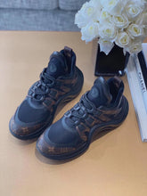 Load image into Gallery viewer, Louis Vuitton Archlight Sneakers Calfskin Leather Fall/Winter 2019 Collection 1A589P Black/Brown