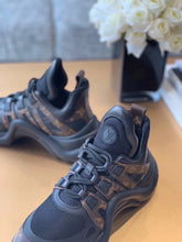 Load image into Gallery viewer, Louis Vuitton Archlight Sneakers Calfskin Leather Fall/Winter 2019 Collection 1A589P Black/Brown