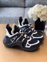Load image into Gallery viewer, Louis Vuitton Archlight Sneakers Calfskin Leather Fall/Winter Collection Black/White