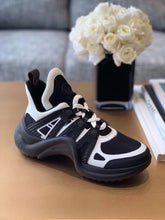 Load image into Gallery viewer, Louis Vuitton Archlight Sneakers Calfskin Leather Fall/Winter Collection Black/White
