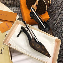 Load image into Gallery viewer, Louis Vuitton Ch?rie Slingback Pump Spring/Summer Collection 1A5BPP Brown