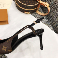 Load image into Gallery viewer, Louis Vuitton Ch?rie Slingback Pump Spring/Summer Collection 1A5BPP Brown