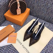 Load image into Gallery viewer, Louis Vuitton Ch?rie Slingback Pump Spring/Summer Collection 1A5BPP Brown