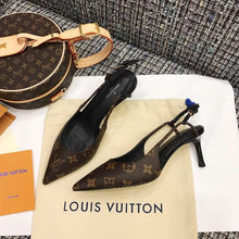 Load image into Gallery viewer, Louis Vuitton Ch?rie Slingback Pump Spring/Summer Collection 1A5BPP Brown