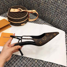 Load image into Gallery viewer, Louis Vuitton Ch?rie Slingback Pump Spring/Summer Collection 1A5BPP Brown