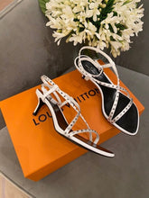 Load image into Gallery viewer, Louis Vuitton Citizen Sandals Calfskin Leather Spring/Summer Collection 1A7RYA White