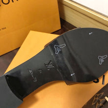 Load image into Gallery viewer, Louis Vuitton Lock It Mule Patent Monogram Canvas Black/Brown For Women LV 1A660F