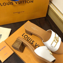 Load image into Gallery viewer, Louis Vuitton Lock It Mule White/Brown For Women LV