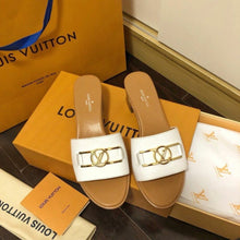 Load image into Gallery viewer, Louis Vuitton Lock It Mule White/Brown For Women LV