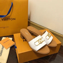 Load image into Gallery viewer, Louis Vuitton Lock It Mule White/Brown For Women LV