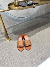 Load image into Gallery viewer, Louis Vuitton Lock It Mules Calfskin Leather Spring/Summer 2020 Collection 1A64MN Tan