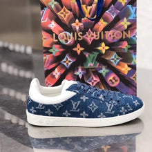 Load image into Gallery viewer, Louis Vuitton Luxembourg Sneaker Monogram Canvas Blue For Women LV