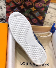 Load image into Gallery viewer, Louis Vuitton Luxembourg Sneaker Monogram Canvas Blue For Women LV