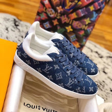 Load image into Gallery viewer, Louis Vuitton Luxembourg Sneaker Monogram Canvas Blue For Women LV