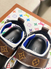 Load image into Gallery viewer, Louis Vuitton LV Archlight Flat Sandal Satin Black/Brown For Women LV
