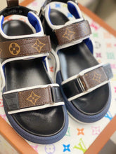 Load image into Gallery viewer, Louis Vuitton LV Archlight Flat Sandal Satin Black/Brown For Women LV