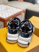 Load image into Gallery viewer, Louis Vuitton LV Archlight Flat Sandal Satin Black/White For Women LV