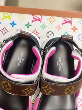 Load image into Gallery viewer, Louis Vuitton LV Archlight Flat Sandal Satin Pink For Women LV