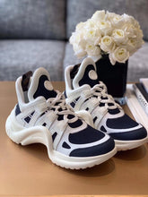 Load image into Gallery viewer, Louis Vuitton LV Archlight Sneaker Mix Of Materials Navy Blue For Women LV