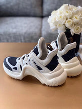 Load image into Gallery viewer, Louis Vuitton LV Archlight Sneaker Mix Of Materials Navy Blue For Women LV