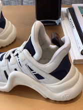 Load image into Gallery viewer, Louis Vuitton LV Archlight Sneaker Mix Of Materials Navy Blue For Women LV