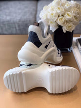 Load image into Gallery viewer, Louis Vuitton LV Archlight Sneaker Mix Of Materials Navy Blue For Women LV