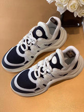Load image into Gallery viewer, Louis Vuitton LV Archlight Sneaker Mix Of Materials Navy Blue For Women LV