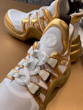 Load image into Gallery viewer, Louis Vuitton LV Archlight Sneaker Monogram Material White/Gold For Women LV