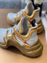Load image into Gallery viewer, Louis Vuitton LV Archlight Sneaker Monogram Material White/Gold For Women LV