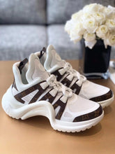 Load image into Gallery viewer, Louis Vuitton LV Archlight Sneaker Patent Monogram Material And Technical Fabrics White For Women LV 1A43L1