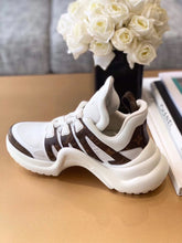 Load image into Gallery viewer, Louis Vuitton LV Archlight Sneaker Patent Monogram Material And Technical Fabrics White For Women LV 1A43L1
