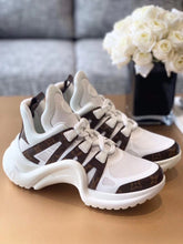 Load image into Gallery viewer, Louis Vuitton LV Archlight Sneaker Patent Monogram Material And Technical Fabrics White For Women LV 1A43L1