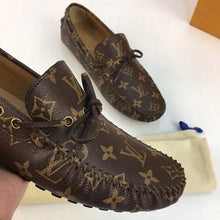 Load image into Gallery viewer, Louis Vuitton LV Men Arizona Moccasin Shoes Brown