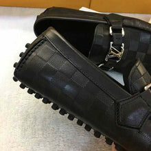 Load image into Gallery viewer, Louis Vuitton LV Men Hockenheim Moccasin Shoes Black