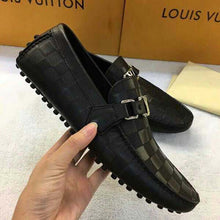 Load image into Gallery viewer, Louis Vuitton LV Men Hockenheim Moccasin Shoes Black
