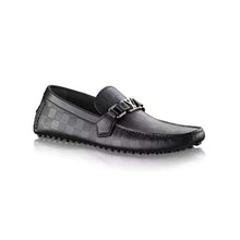 Load image into Gallery viewer, Louis Vuitton LV Men Hockenheim Moccasin Shoes Black