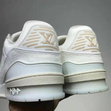 Load image into Gallery viewer, Louis Vuitton LV Unisex LV Trainer Sneaker Monogram Denim with Tonal Suede Calf Leather