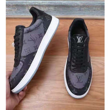 Load image into Gallery viewer, Louis Vuitton LV Unisex Rivoli Sneaker Eclipse Monogram Monogram Reverse Canvas