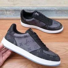 Load image into Gallery viewer, Louis Vuitton LV Unisex Rivoli Sneaker Eclipse Monogram Monogram Reverse Canvas