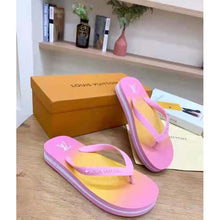 Load image into Gallery viewer, Louis Vuitton LV Women Arcade Flat Thong Pink Rubber Micro Outsole