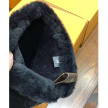 Load image into Gallery viewer, Louis Vuitton LV Women Breezy Half Boot in Black Suede Calf Leather with Monogram Canvas-Black