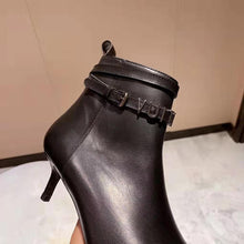 Load image into Gallery viewer, Louis Vuitton LV Women Call Back Ankle Boot in Smooth Calf Leather 5.5 cm Heel-Black