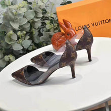 Load image into Gallery viewer, Louis Vuitton LV Women Cherie Pump Iconic Monogram Canvas 6.5 cm Heel
