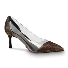 Load image into Gallery viewer, Louis Vuitton LV Women Cherie Pump Iconic Monogram Canvas 6.5 cm Heel