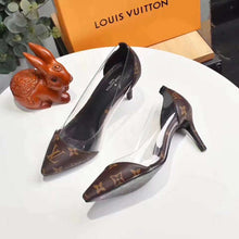 Load image into Gallery viewer, Louis Vuitton LV Women Cherie Pump Iconic Monogram Canvas 6.5 cm Heel