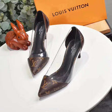 Load image into Gallery viewer, Louis Vuitton LV Women Cherie Pump Iconic Monogram Canvas 6.5 cm Heel
