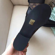 Load image into Gallery viewer, Louis Vuitton LV Women Wonderland Flat Ranger in Patent Monogram Canvas-Brown