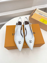 Load image into Gallery viewer, Louis Vuitton Magnetic Slingback Pump White For Women LV
