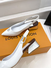 Load image into Gallery viewer, Louis Vuitton Magnetic Slingback Pump White For Women LV