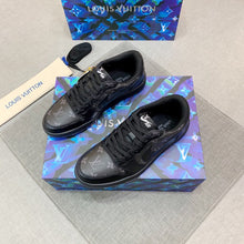 Load image into Gallery viewer, Louis Vuitton Nike Air Force 1 Black Women